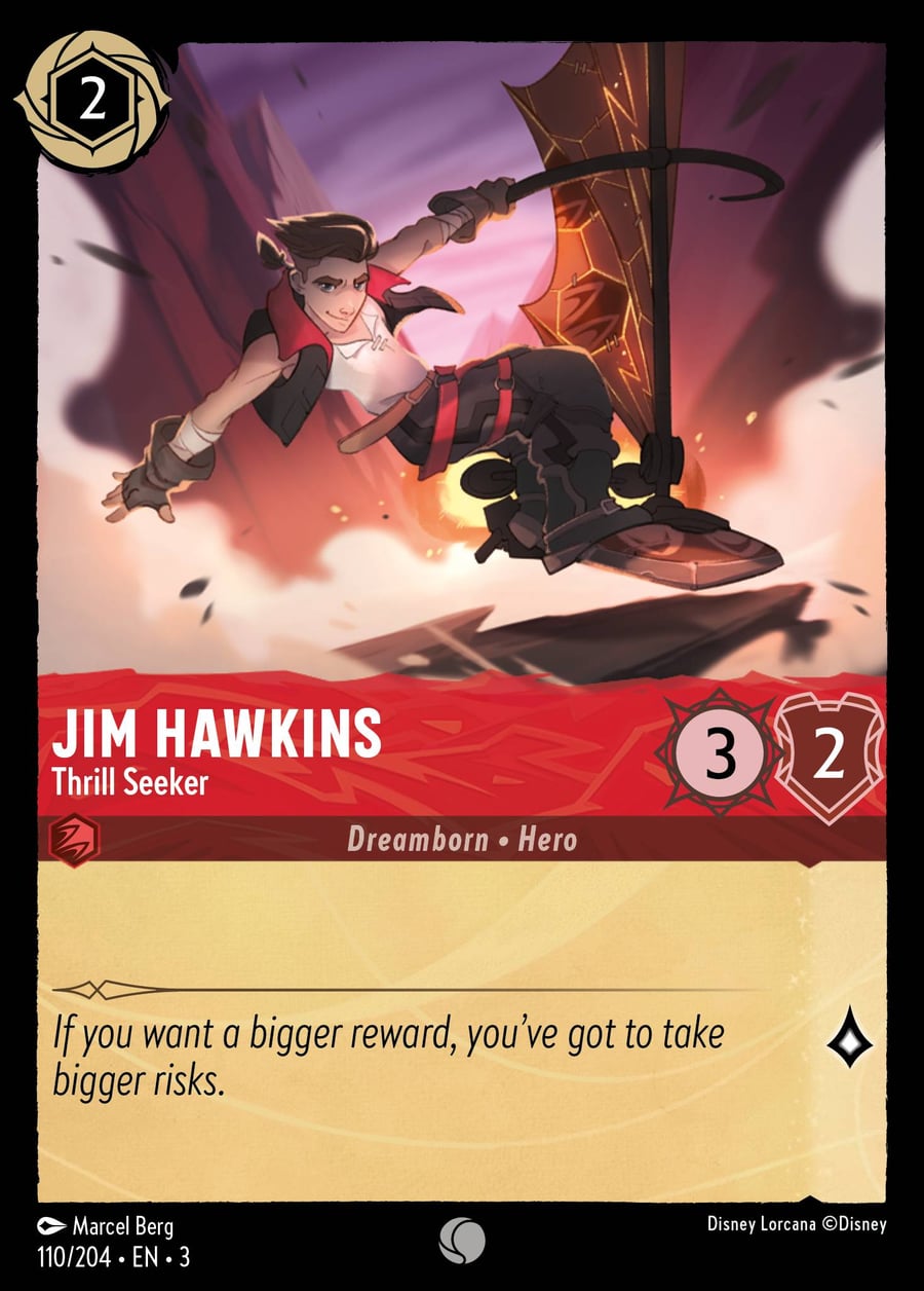 Jim Hawkins - Thrill Seeker card art
