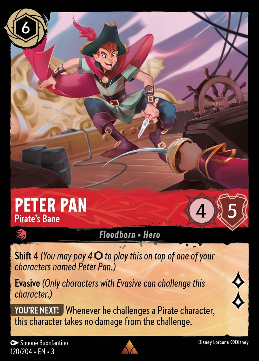 Peter Pan - Pirate's Bane card art