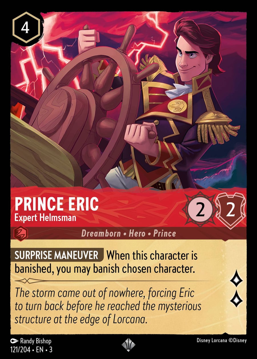 Prince Eric - Expert Helmsman card art