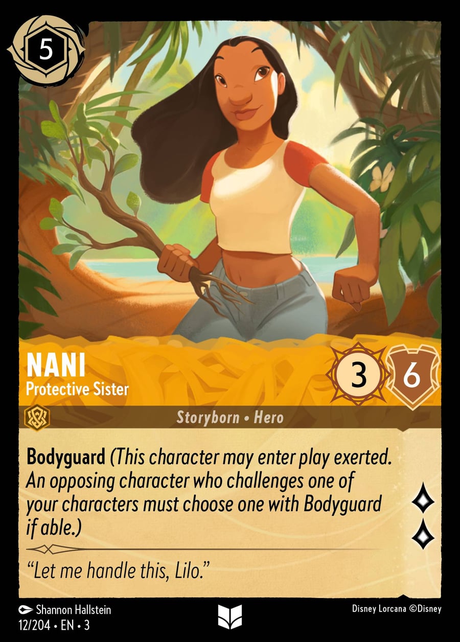 Nani - Protective Sister card art