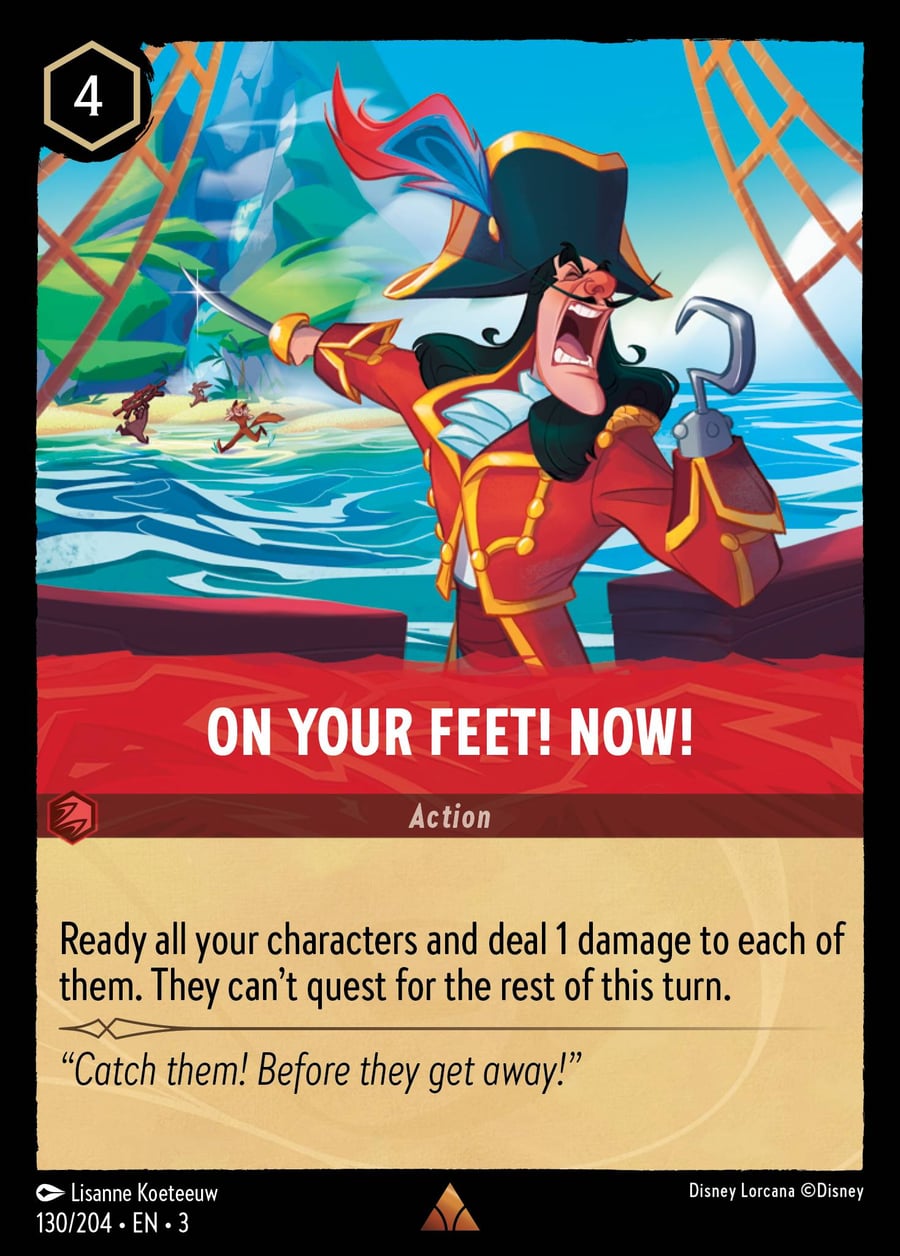 On Your Feet! Now! card art
