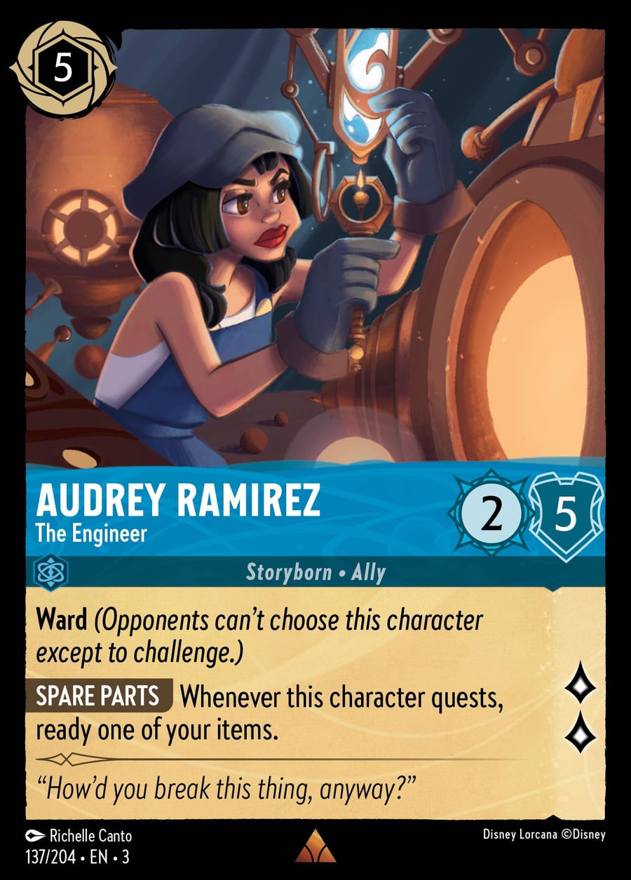 Audrey Ramirez - The Engineer card art