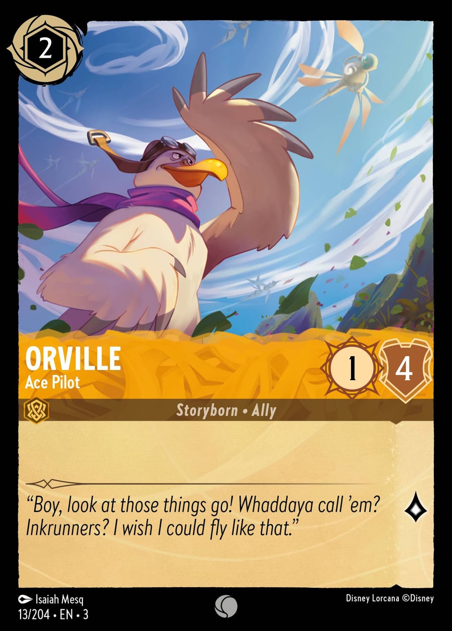 Orville - Ace Pilot card art