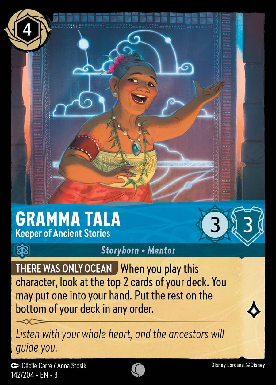 Gramma Tala - Keeper of Ancient Stories card art