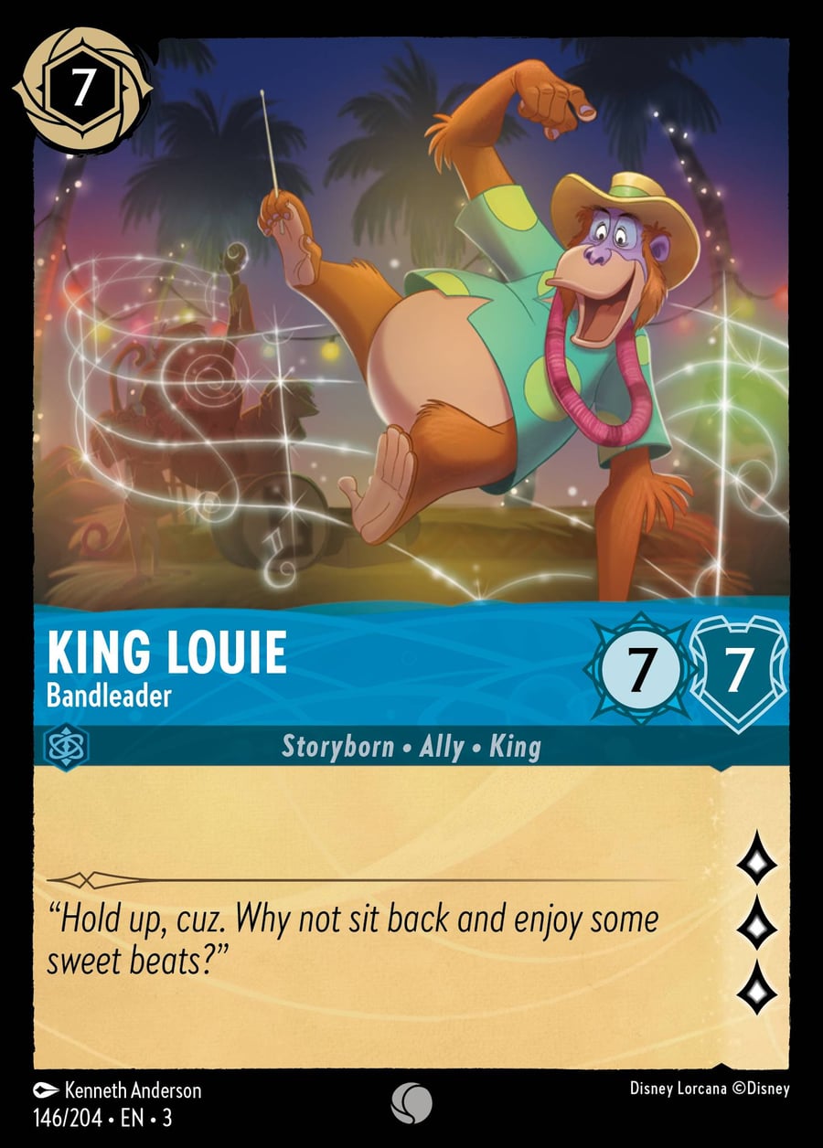 King Louie - Bandleader card art