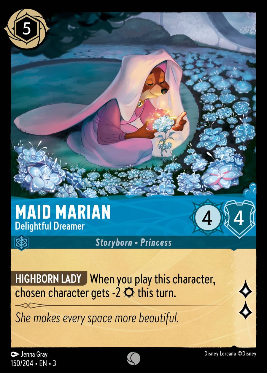 Maid Marian - Delightful Dreamer card art
