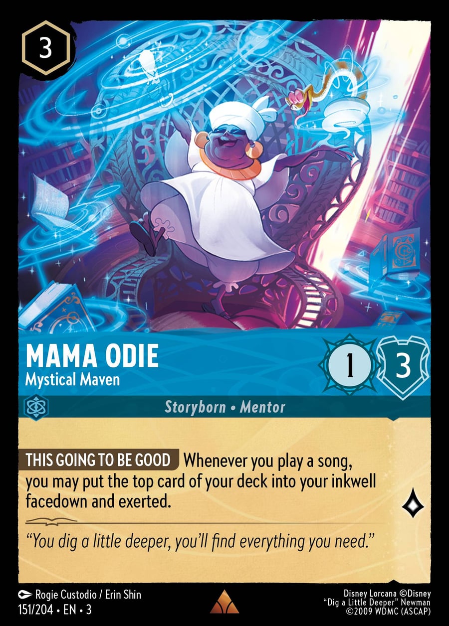 Mama Odie - Mystical Maven card art