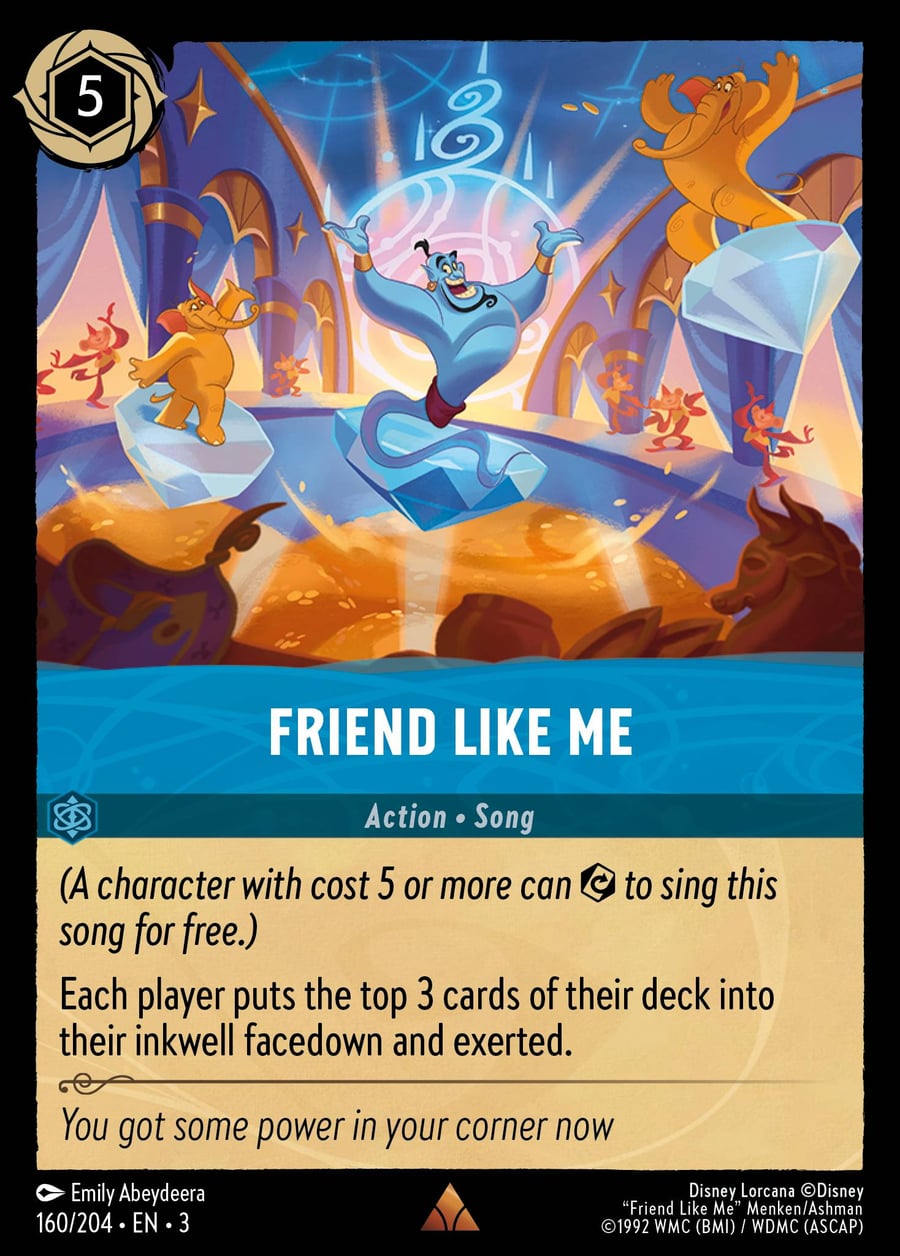 Friend Like Me card art