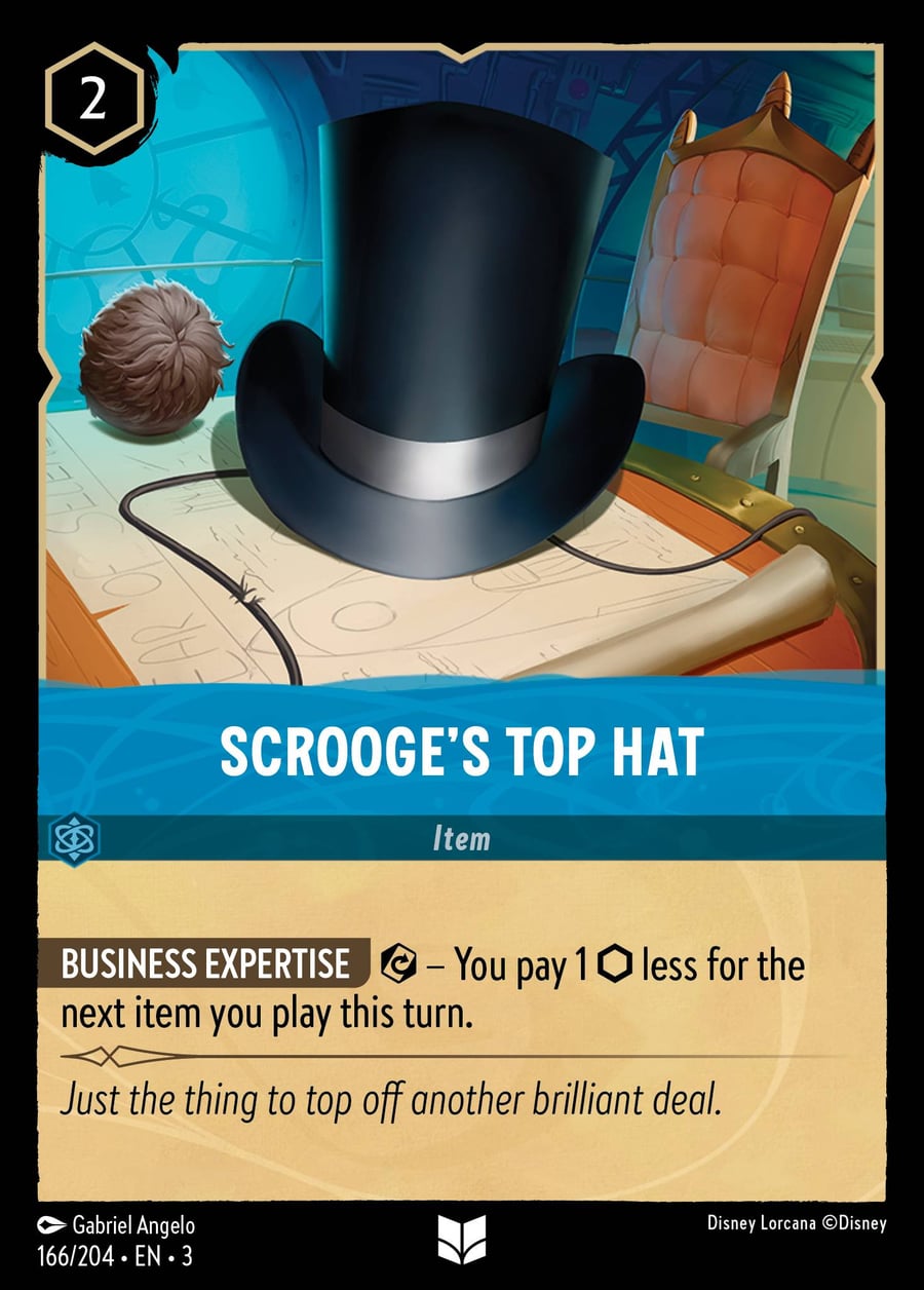 Scrooge's Top Hat card art