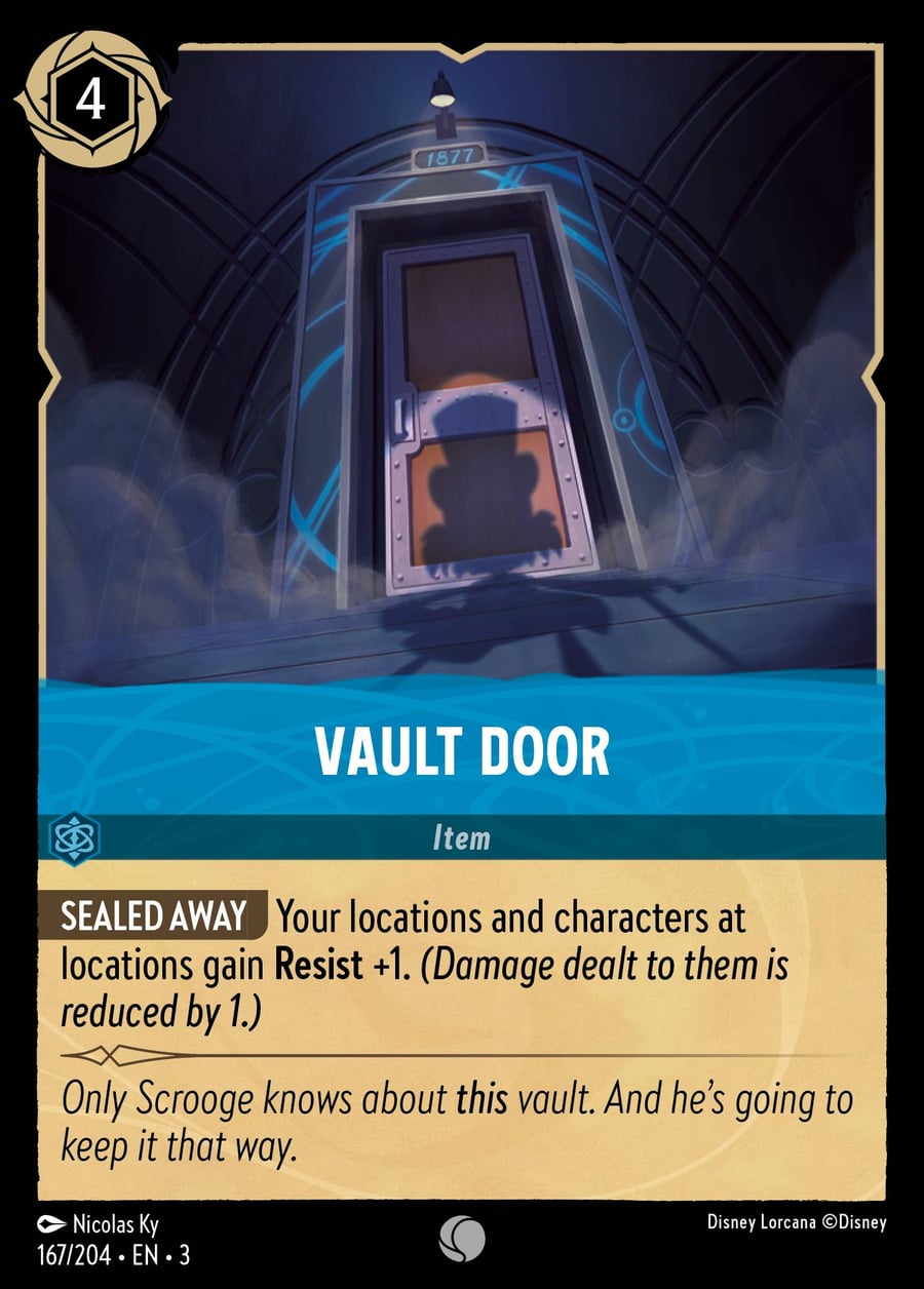 Vault Door card art
