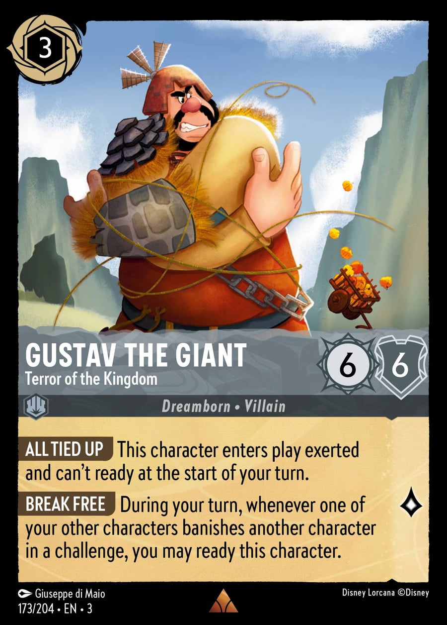 Gustav the Giant - Terror of the Kingdom card art
