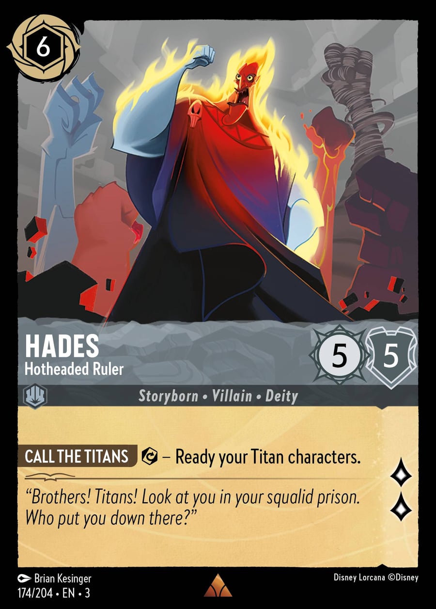 Hades - Hotheaded Ruler card art