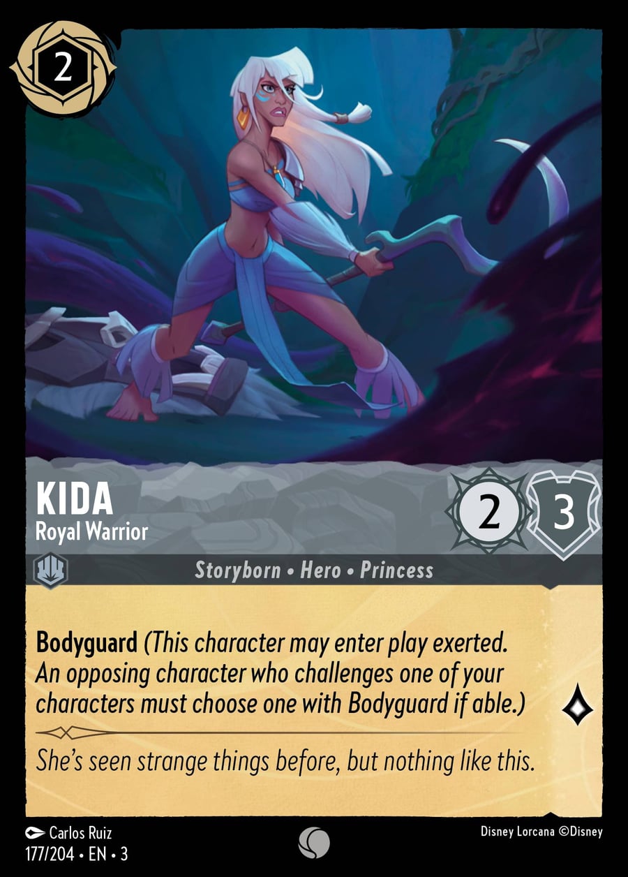 Kida - Royal Warrior card art