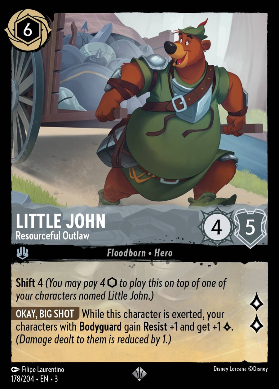 Little John - Resourceful Outlaw card art