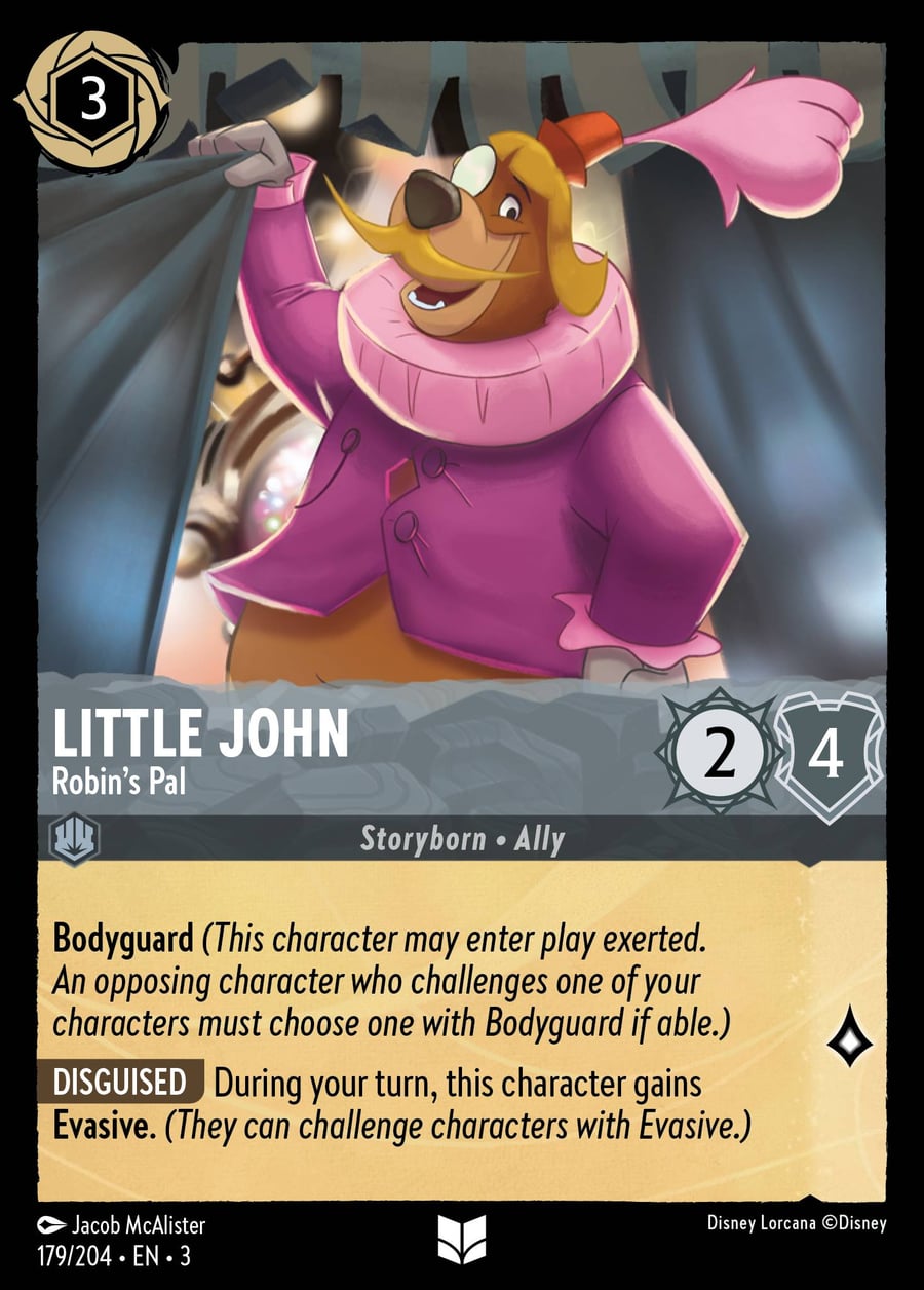 Little John - Robin's Pal card art