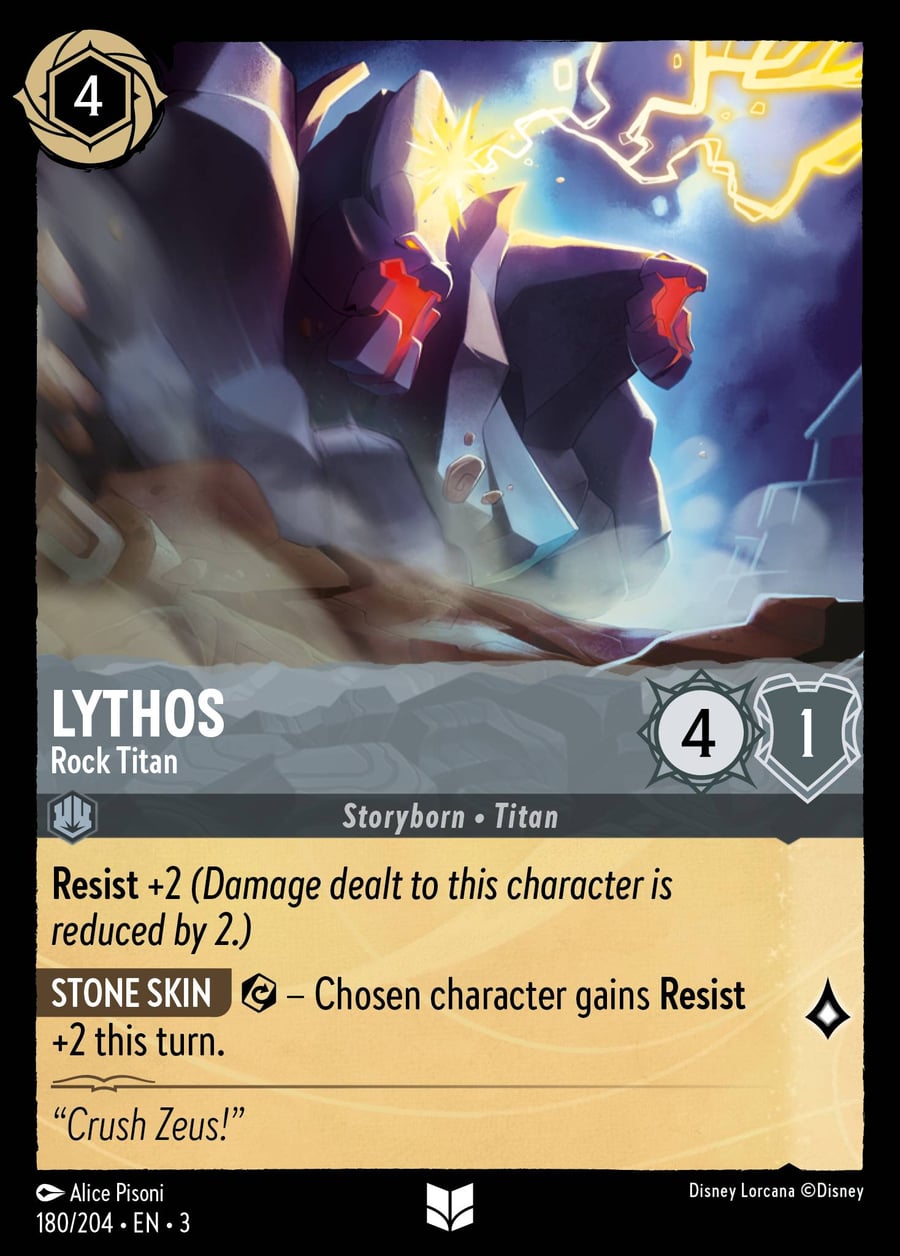 Lythos - Rock Titan card art