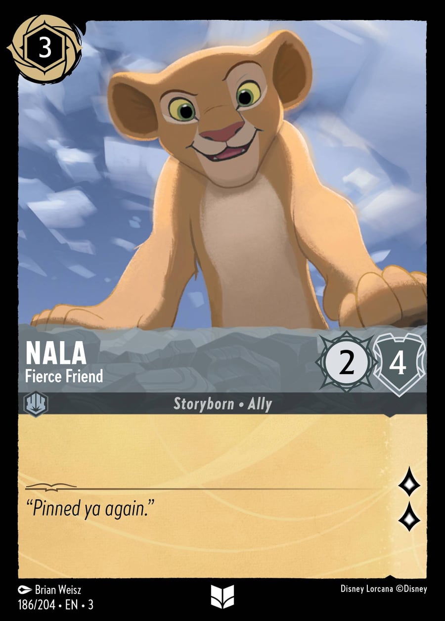 Nala - Fierce Friend card art