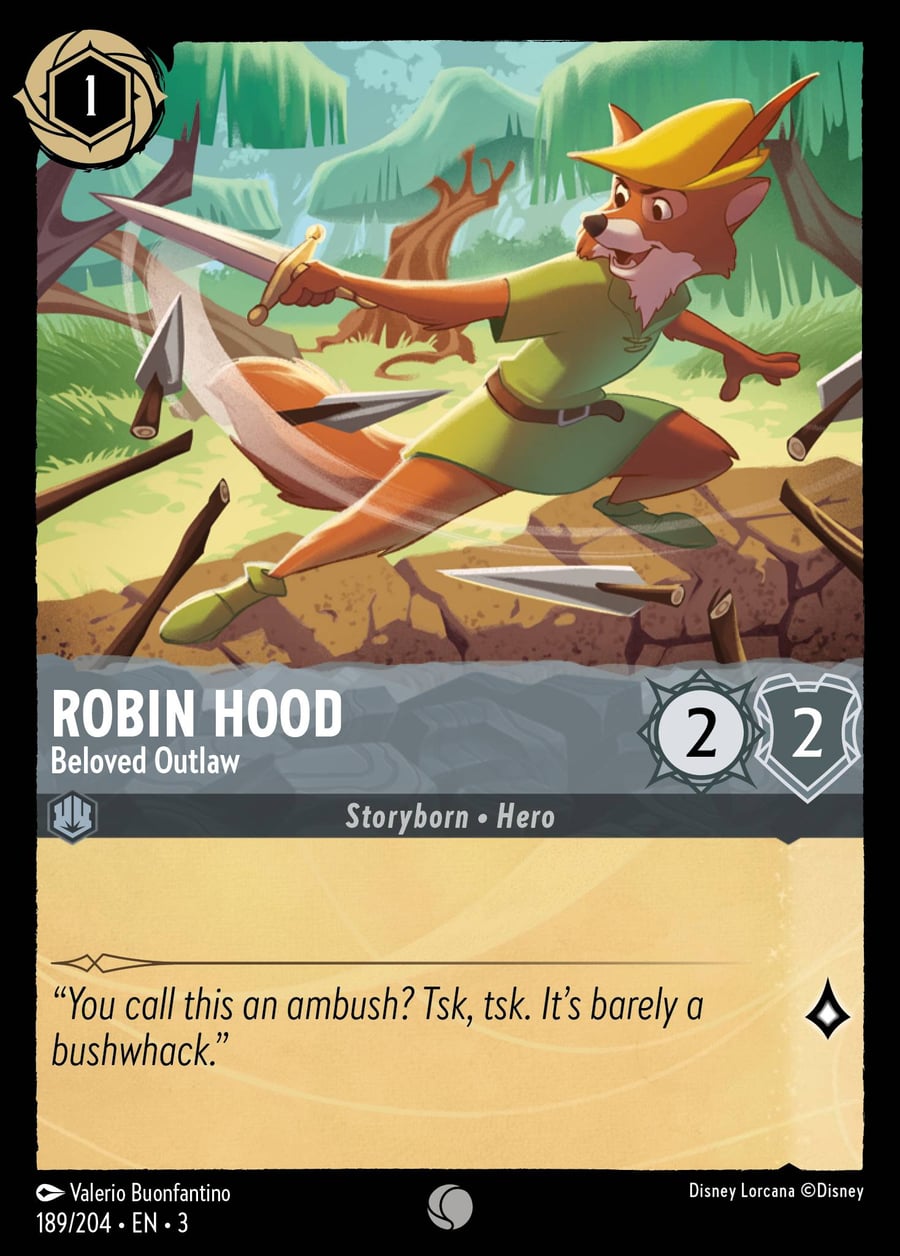 Robin Hood - Beloved Outlaw card art