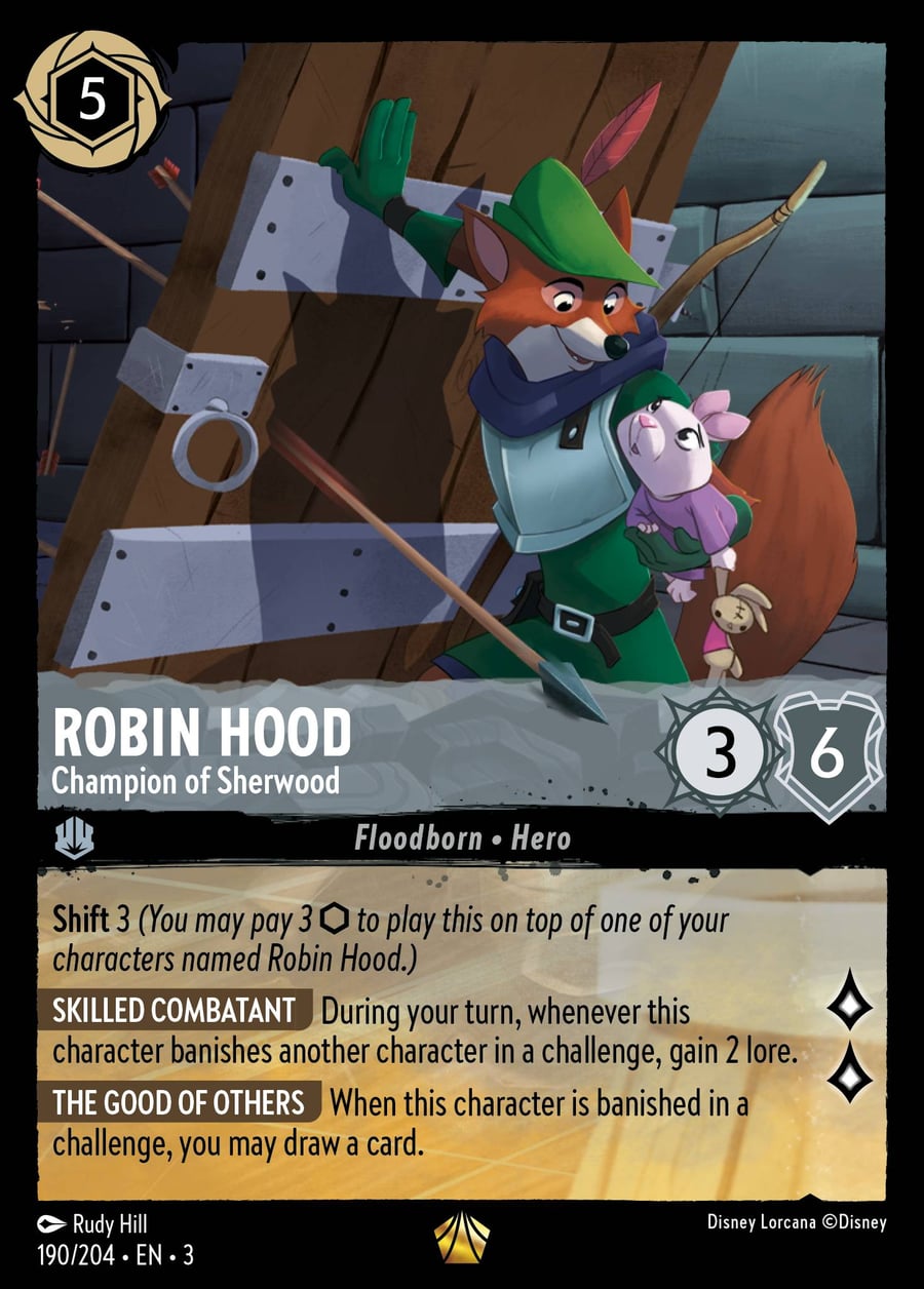 Robin Hood - Champion of Sherwood card art
