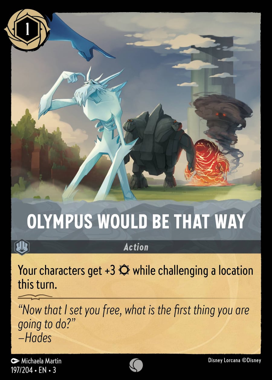 Olympus Would Be That Way card art
