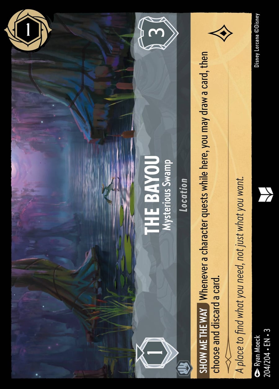 The Bayou - Mysterious Swamp card art