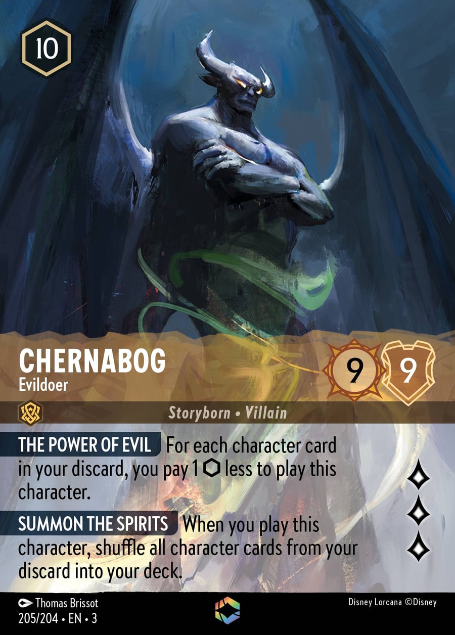 Chernabog - Evildoer card art