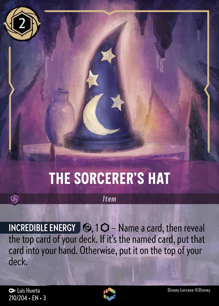 The Sorcerer's Hat card art