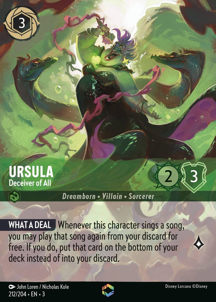 Ursula - Deceiver of All card art