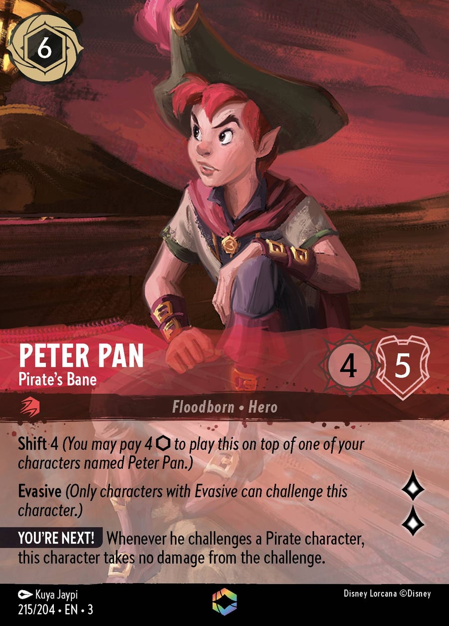 Peter Pan - Pirate's Bane card art