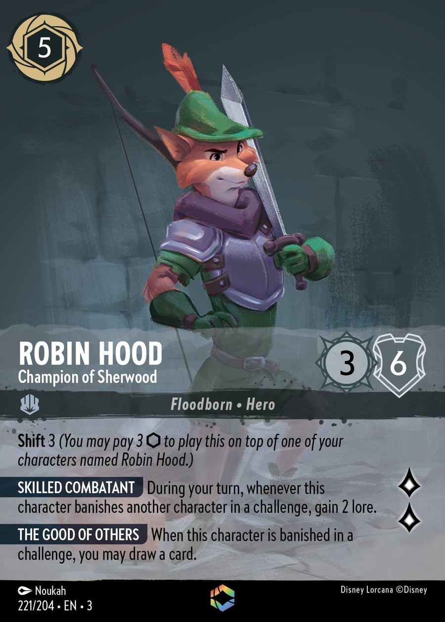 Robin Hood - Champion of Sherwood card art