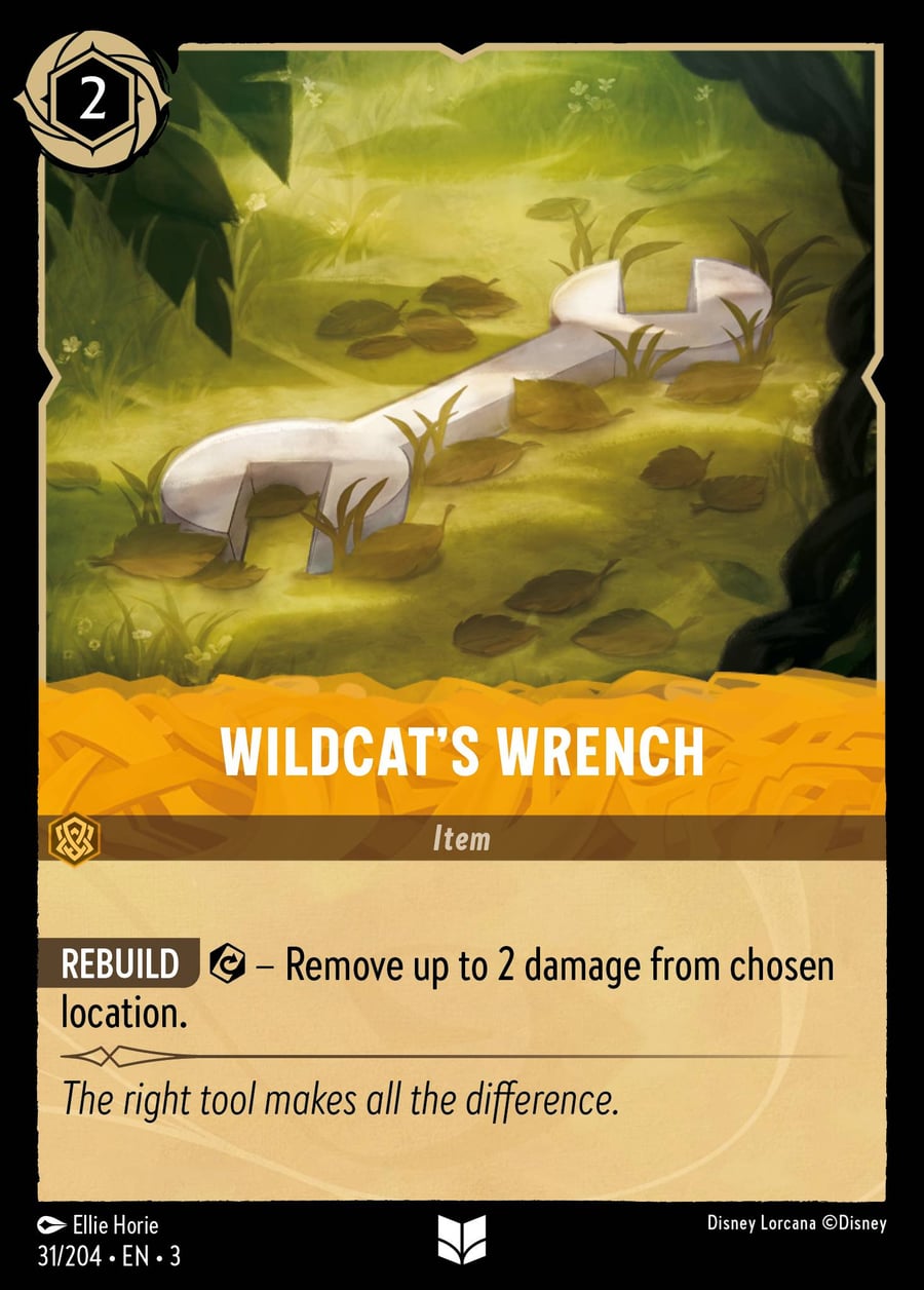 Wildcat's Wrench card art