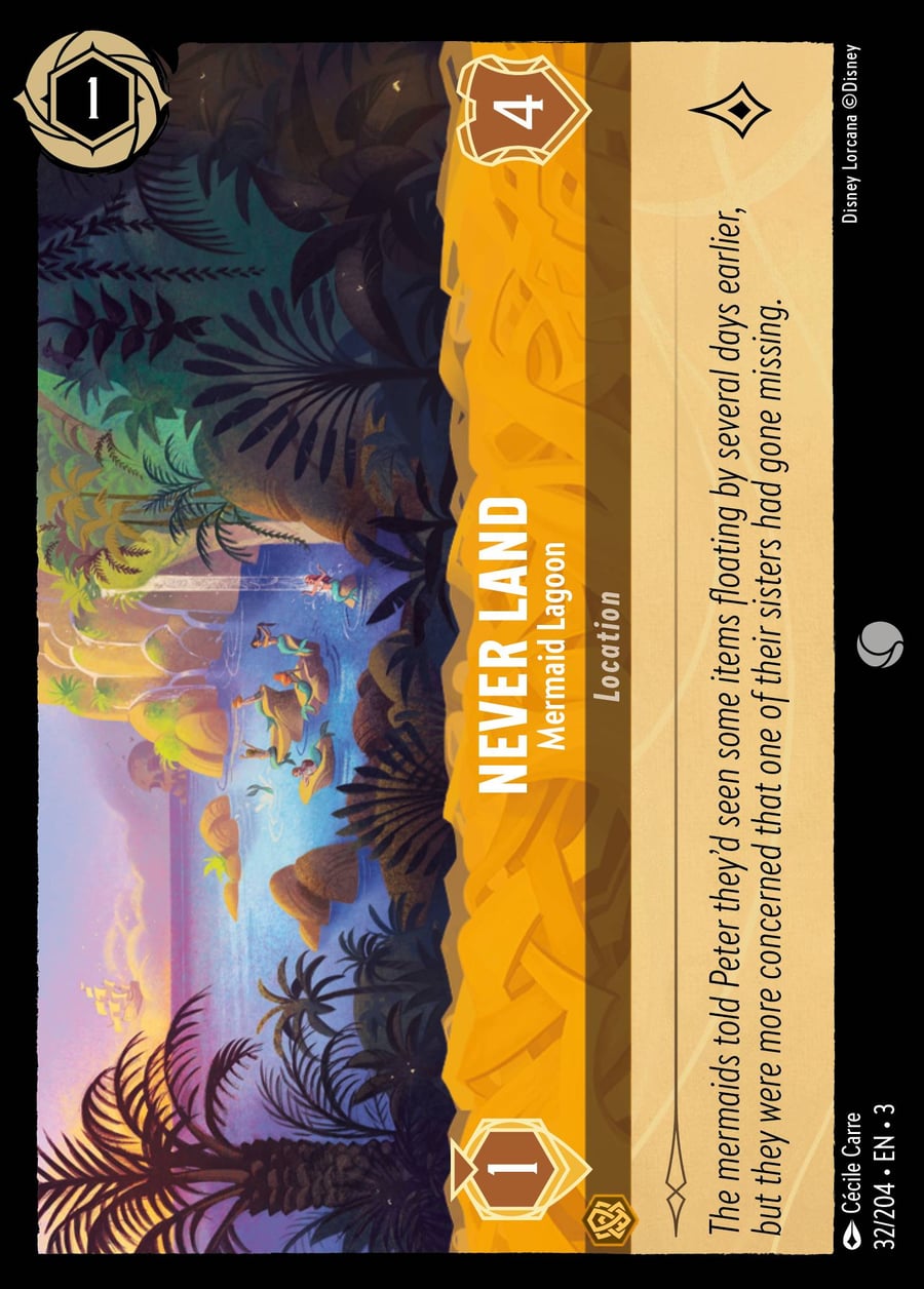 Never Land - Mermaid Lagoon card art