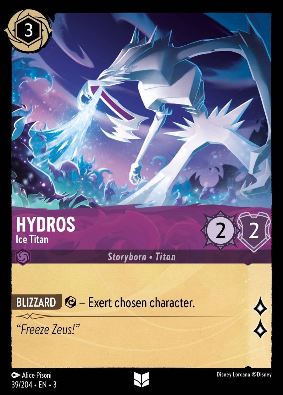 Hydros - Ice Titan card art