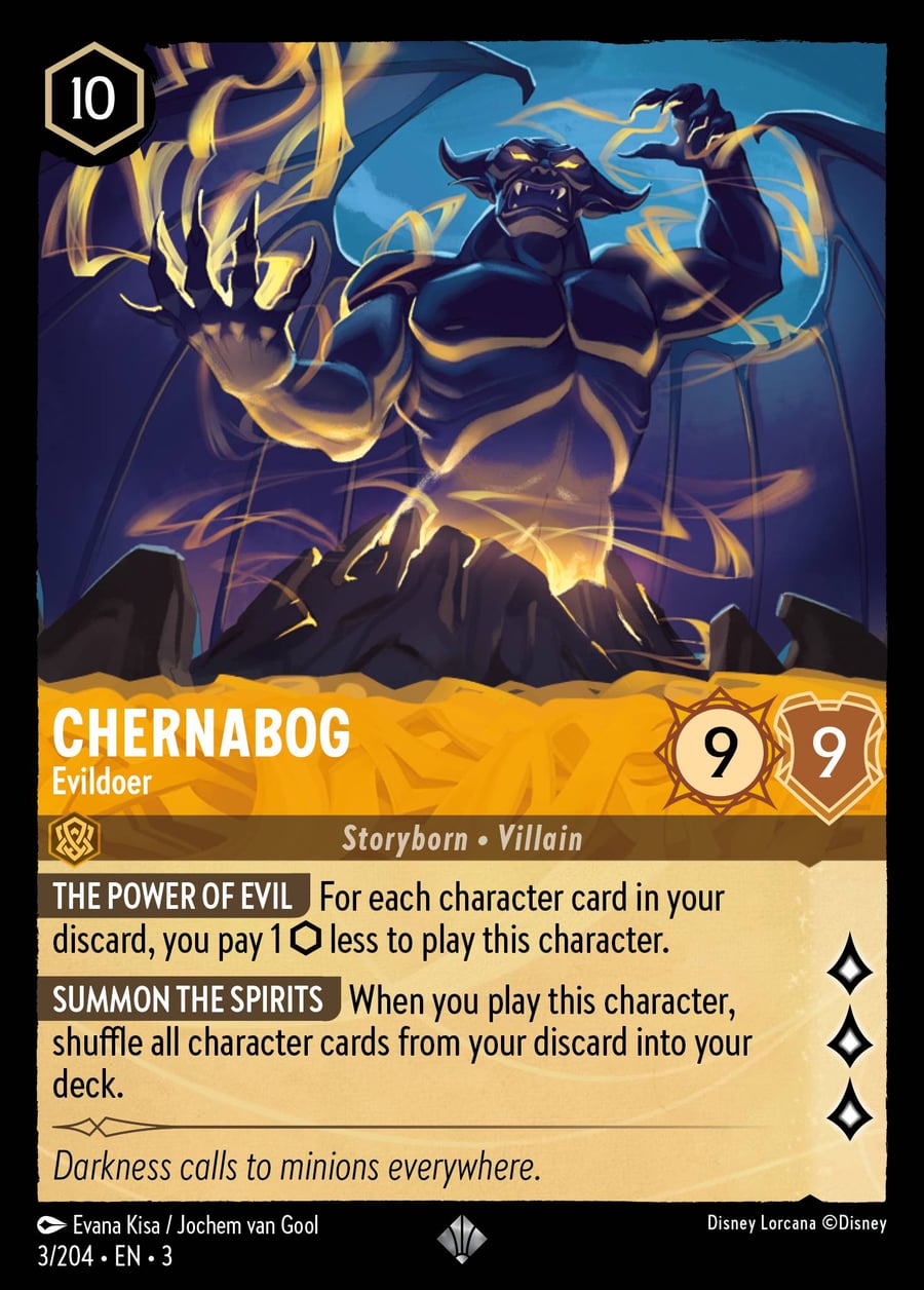 Chernabog - Evildoer card art