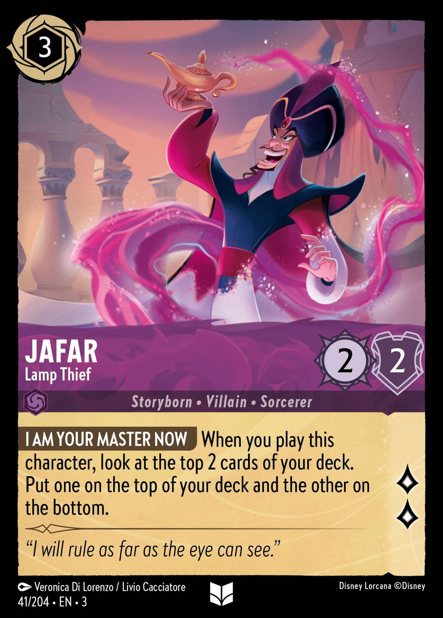 Jafar - Lamp Thief card art