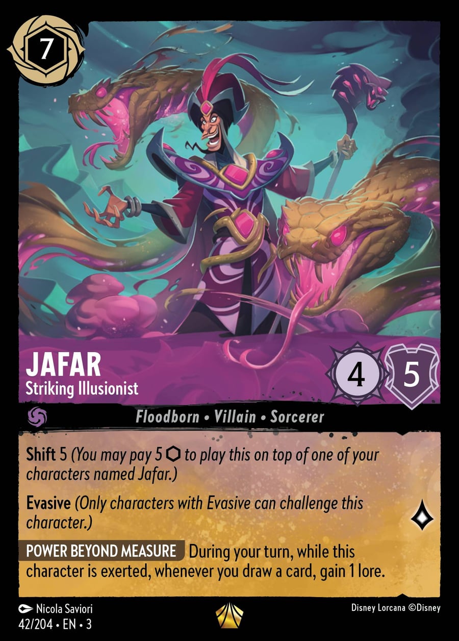Jafar - Striking Illusionist card art
