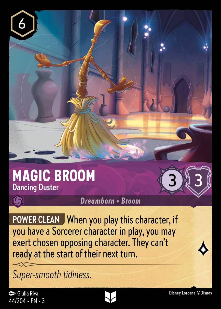 Magic Broom - Dancing Duster card art