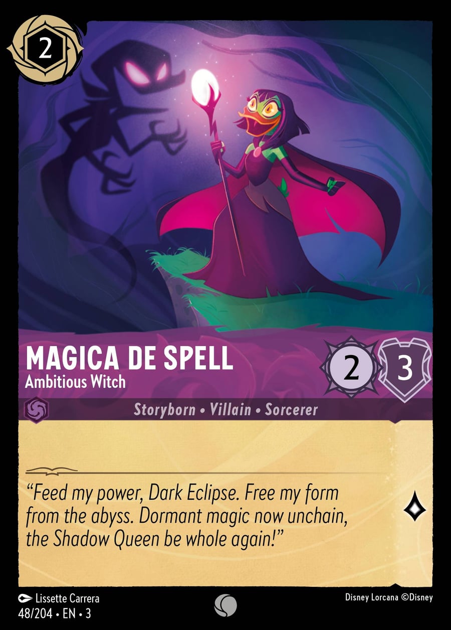 Magica De Spell - Ambitious Witch card art