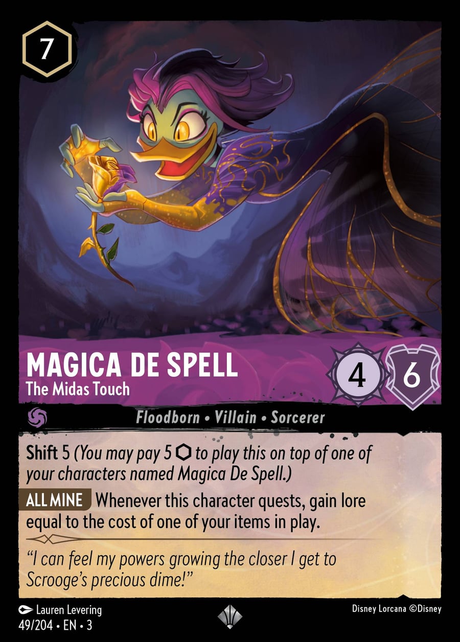 Magica De Spell - The Midas Touch card art