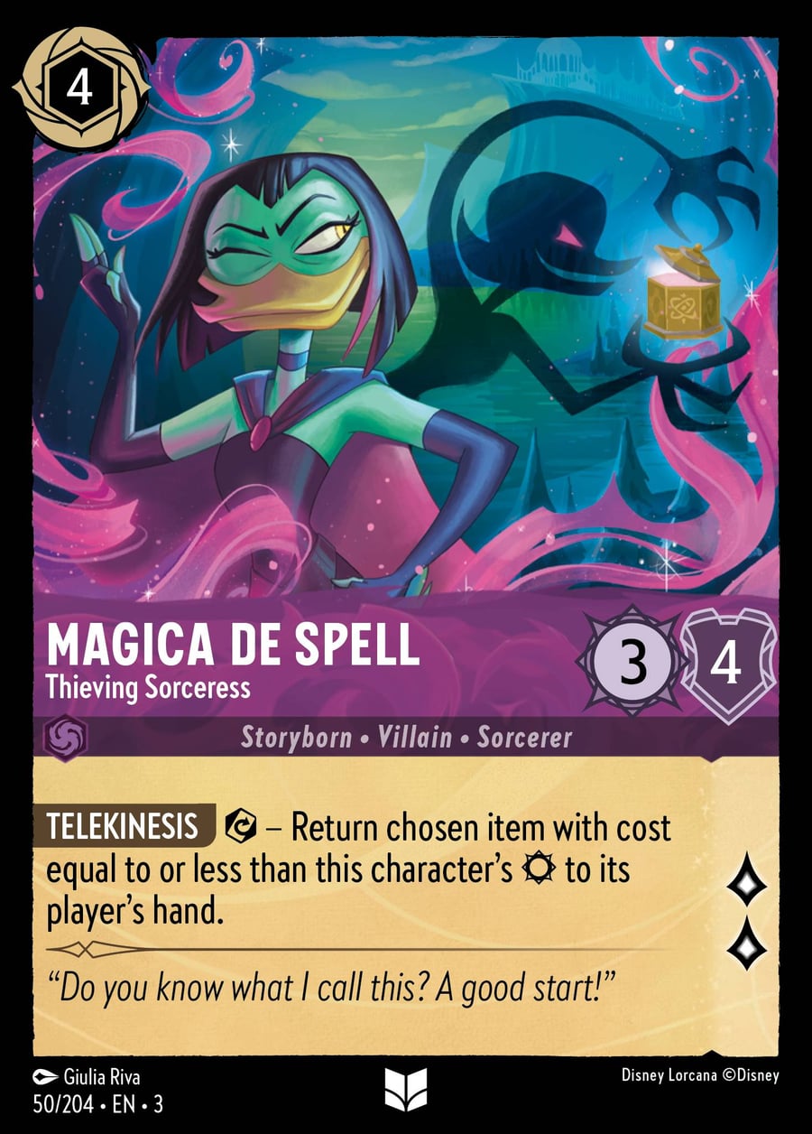 Magica De Spell - Thieving Sorceress card art