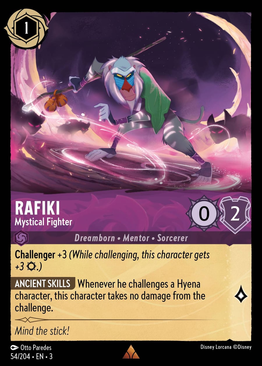 Rafiki - Mystical Fighter card art