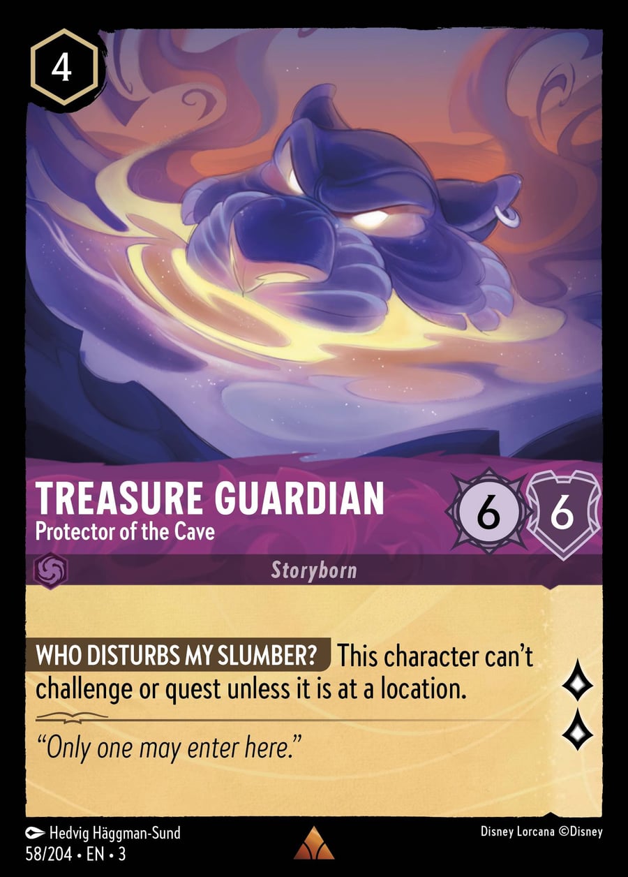 Treasure Guardian - Protector of the Cave card art