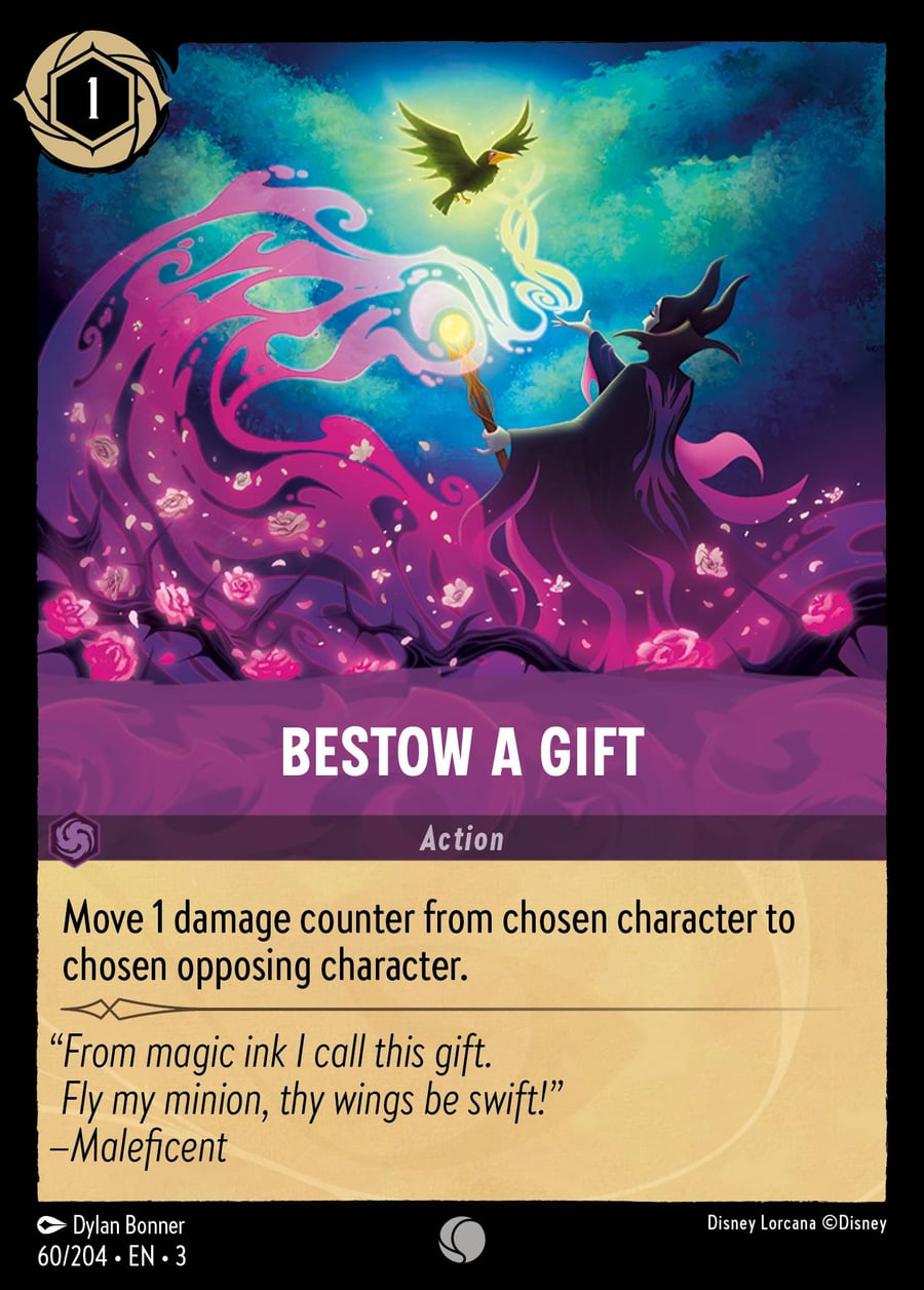 Bestow a Gift card art