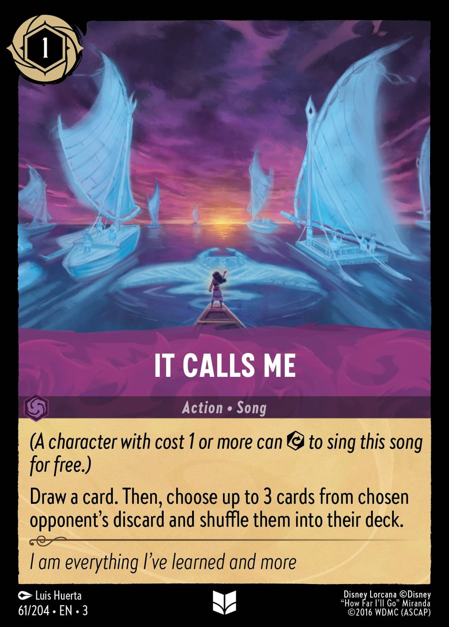 It Calls Me card art
