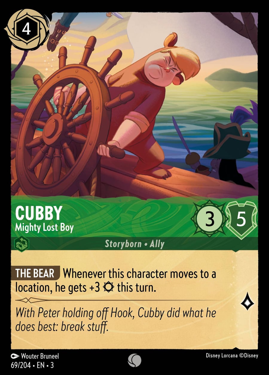 Cubby - Mighty Lost Boy card art