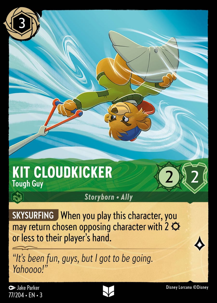 Kit Cloudkicker - Tough Guy card art