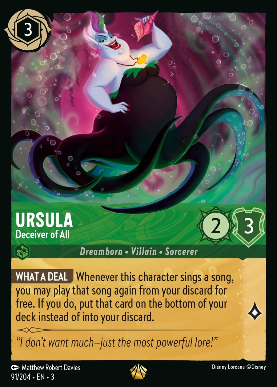 Ursula - Deceiver of All card art