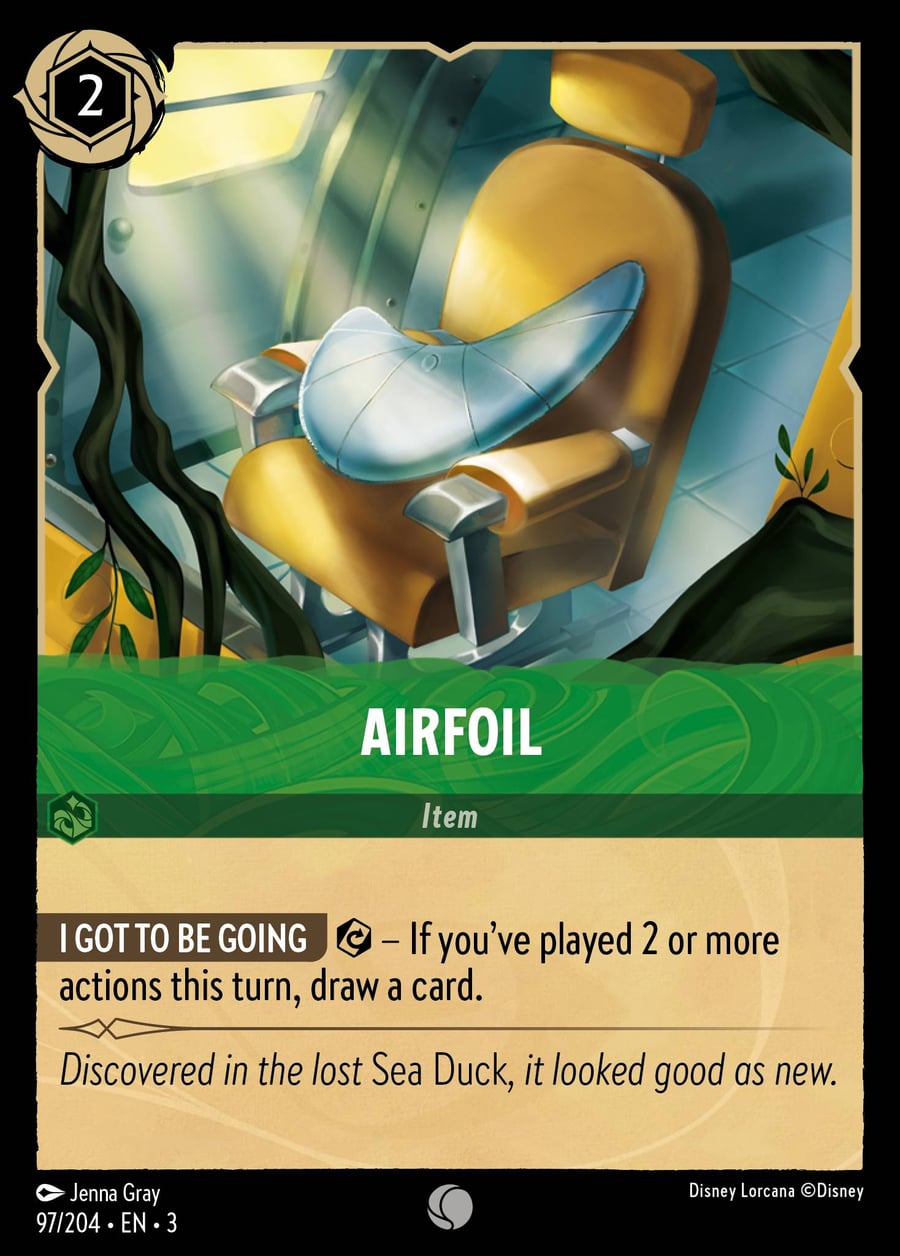 Airfoil card art