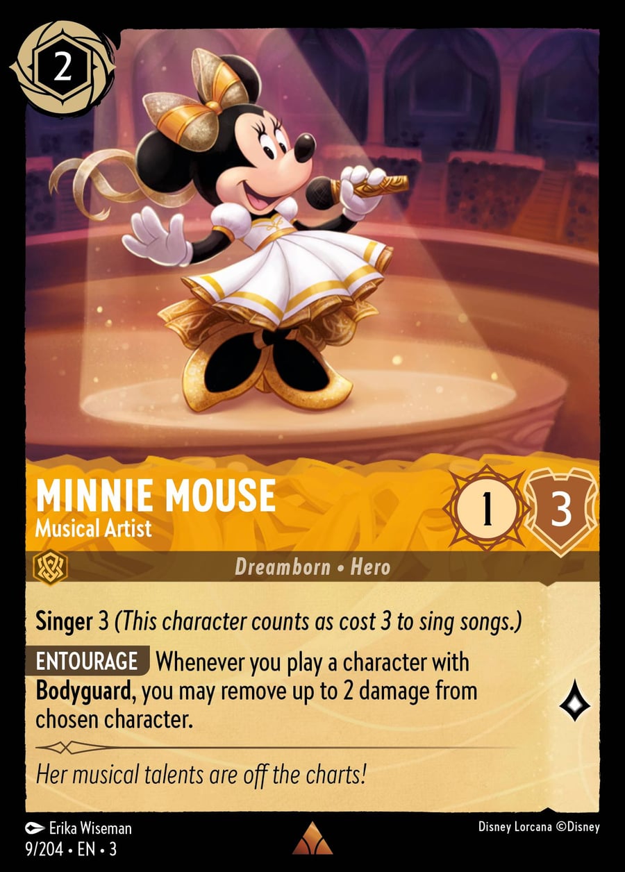 Minnie Mouse - Musical Artist card art