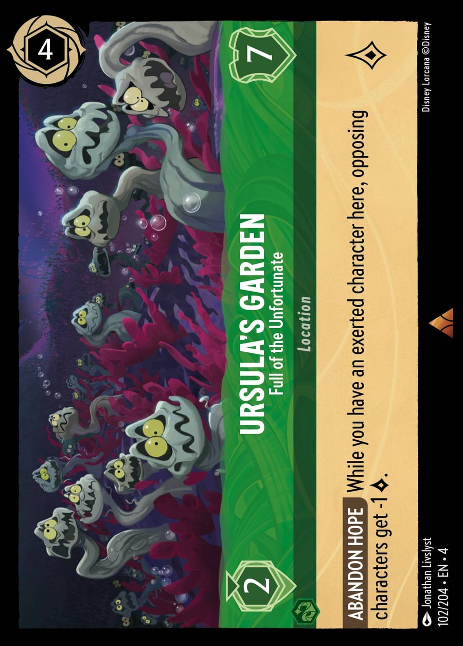 Ursula’s Garden - Full of the Unfortunate card art